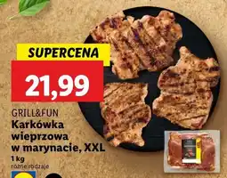 Lidl Karkówka wieprzowa w marynacie Grill and fun oferta