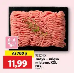 Lidl Mięso mielone z indyka Rzeźnik codzienna dostawa oferta