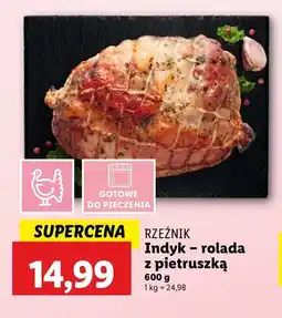 Lidl Rolada z indyka z pietruszką Rzeźnik codzienna dostawa oferta