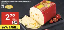 Delikatesy Centrum Ser Włoszczowski typu szwajcarskiego Włoszczowa oferta