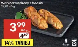 Delikatesy Centrum Warkocz wędzony z łososia Delikatesy Centrum oferta