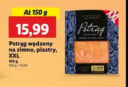 Pstrąg wędzony na zimno w plastrach Connoisseur