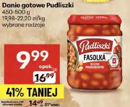 Delikatesy Centrum Danie gotowe Pudliszki fasolka oferta