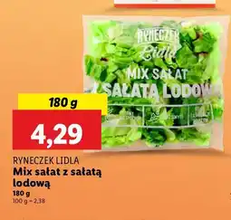 Lidl Mix sałat z sałatą lodową Ryneczek lidla oferta