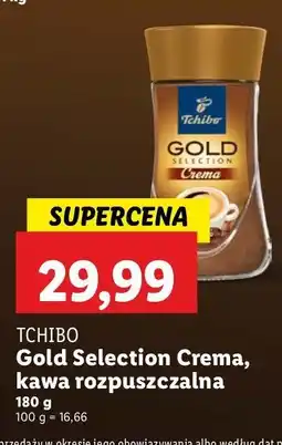Lidl Kawa Tchibo gold selection & crema Tchibo cafe oferta