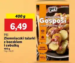 Lidl Ziemniaczki gosposi talarki z boczkiem i cebulką Pri oferta