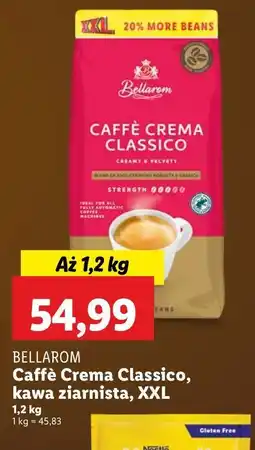 Lidl Kawa Bellarom cafe crema oferta