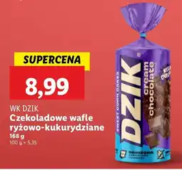 Lidl Wafle kukurydziane czekoladowe WK DZIK oferta