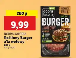Lidl Burger wołowy Dobra kaloria oferta