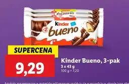 Lidl Baton Kinder bueno oferta