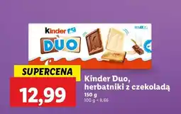 Lidl Ciastka Kinder duo oferta