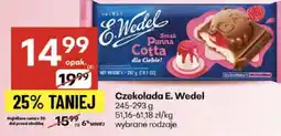 Delikatesy Centrum Czekolada E.Wedel Panna Cotta oferta