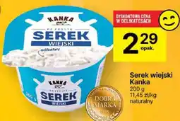 Delikatesy Centrum Serek wiejski Kanka oferta