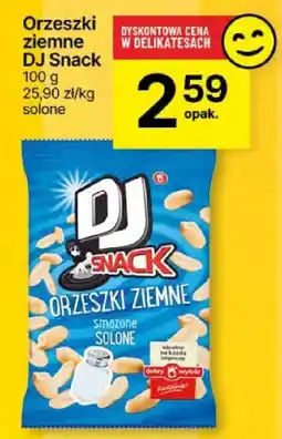 Delikatesy Centrum Orzeszki ziemne solone DJ Snack oferta