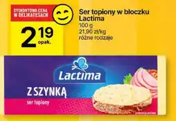 Delikatesy Centrum Ser topiony Lactima z szynką w bloczku oferta