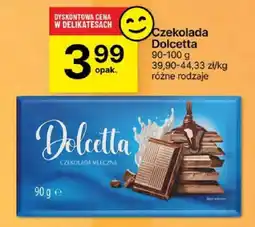 Delikatesy Centrum Czekolada Dolcetta mleczna oferta