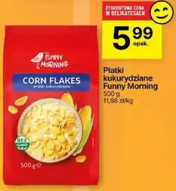 Delikatesy Centrum Płatki kukurydziane Funny Morning oferta