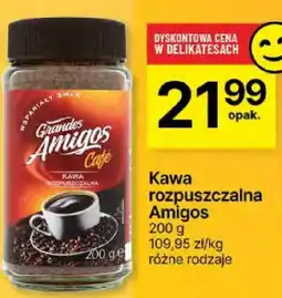Delikatesy Centrum Kawa rozpuszczalna Amigos oferta