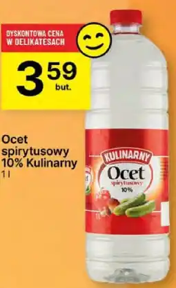 Delikatesy Centrum Ocet spirytusowy 10% Kulinarny oferta