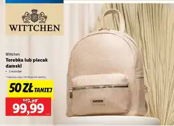 Lidl Torebka lub plecak damski Wittchen oferta