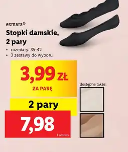 Lidl Stopki damskie Esmera oferta