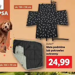 Lidl Mata podróżna lub pokrowiec ochronny Zoofari oferta