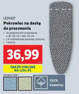 Lidl Pokrowiec na deskę do prasowania Leifheit oferta