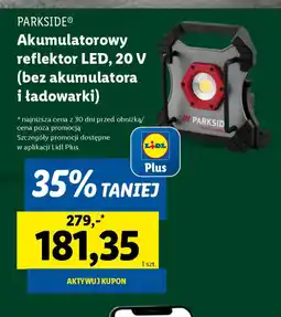 Lidl Akumulatorowy reflektor LED Parkside oferta