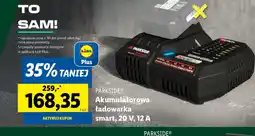 Lidl Akumulatorowa ładowarka Parkside oferta