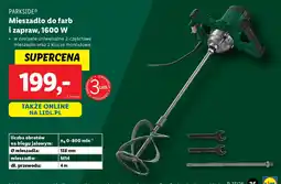 Lidl Mieszadło do farb i zapraw Parkside oferta