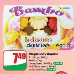 Dino Ciepłe lody Bambo oferta