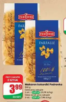 Dino Makaron kokardki Podravka oferta