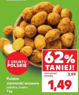 Kaufland Polskie ziemniaki wczesne jadalne, luzem 1 kg oferta