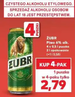 Kaufland Żubr oferta