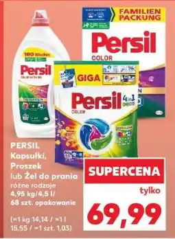 Kaufland PERSIL Kapsułki, Proszek lub Żel do prania oferta