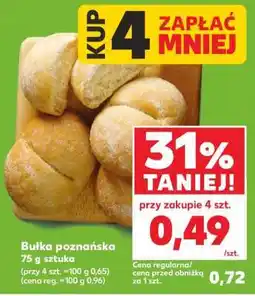 Kaufland Bułka poznańska oferta