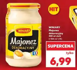 Kaufland WINIARY Majonez dekoracyjny 400 ml słoik oferta