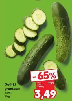Kaufland Ogórki gruntowe luzem 1 kg oferta