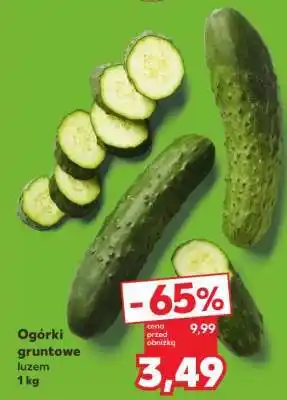 Kaufland Ogórki gruntowe luzem 1 kg oferta