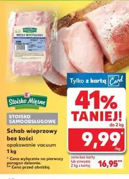 Kaufland Schab wieprzowy bez kości oferta