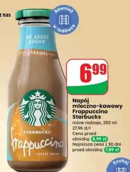 Dino Napój mleczno-kawowy frappuccino Starbucks oferta