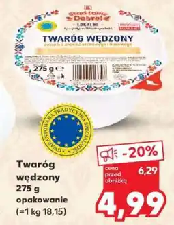 Kaufland Twaróg wędzony oferta
