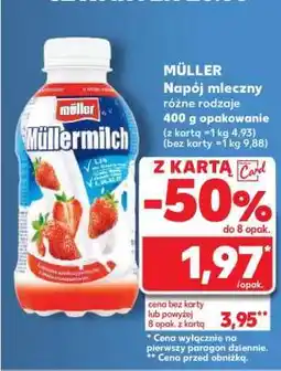Kaufland MÜLLER Napój mleczny oferta
