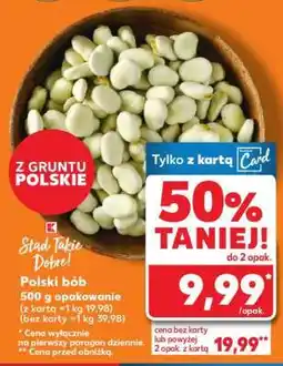 Kaufland Polski bób 500 g opakowanie oferta