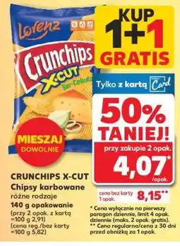 Kaufland Crunchips X-Cut oferta
