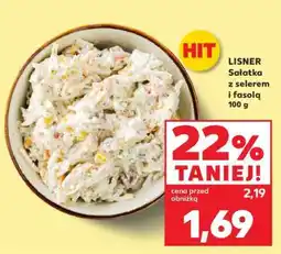 Kaufland LISNER Sałatka z selerem i fasolą 100 g oferta