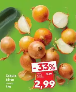 Kaufland Cebula żółta luzem 1 kg oferta