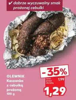 Kaufland OLEWNIK Kaszanka z cebulką prażoną 100 g oferta