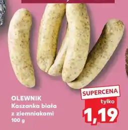 Kaufland OLEWNIK Kaszanka biała z ziemniakami 100 g oferta