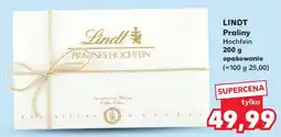 Kaufland LINDT Praliny Hochfein 200 g opakowanie oferta